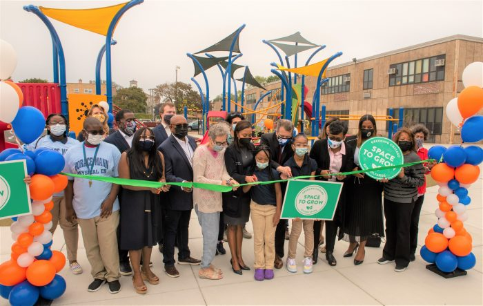 SPACE TO GROW, NEW SCHOOLYARD EQUIPMENT